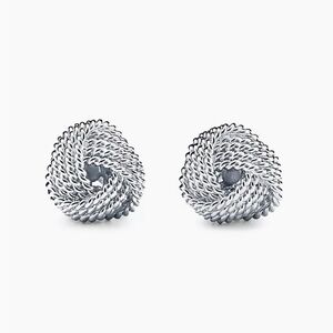 Tiffany and Co. twist knot earrings / studs